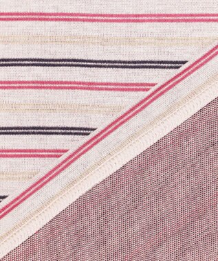 23区GOLF 【WOMEN】エニワイズ ジャガード モックネックシャツ ホワイト系1