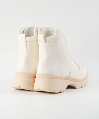 BONTRE 【MIONOTIS/ミオノティス】レースアップタンクソールショートブーツ/41012 オフホワイト