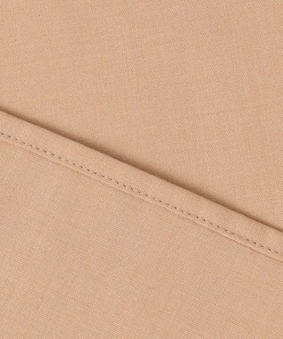 23区 L 【洗える】TWマットクロス ポンチョシルエット シャツ キャメル系