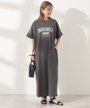 AMERICAN HOLIC PANHANDLE Tシャツワンピース Charcoal Gray
