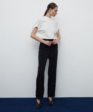 BEIGE， MADELEINE / ストレートパンツ Black