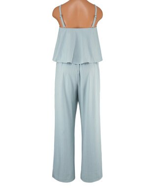 San-ai Resort（三愛水着楽園） ロングパンツセット水着　9M・11L【Coral veil（コーラルヴェール）】 グリーン