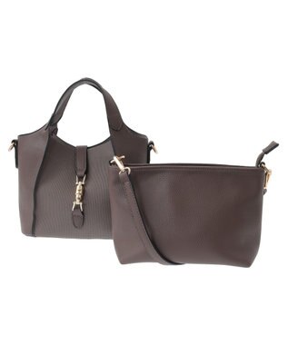 YECCA VECCA 4wayミニバッグ Brown