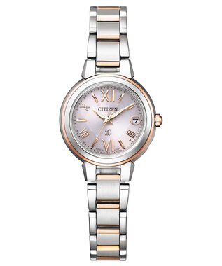 CITIZEN 【人気ロングセラー】エコ・ドライブ電波時計 防水 / ビジネス 就活 ギフトにも◎ ES9434-53W ピンク