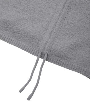 earth music&ecology パウダーシャギーシャーリングニットミニワンピース Gray