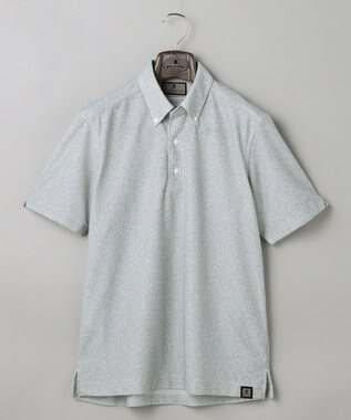 GOTAIRIKU 麻混・襟しっかり【洗える/通気性】ノルマンディーリネン ボタンダウンポロシャツ(25/26年モデル) グリーン系8