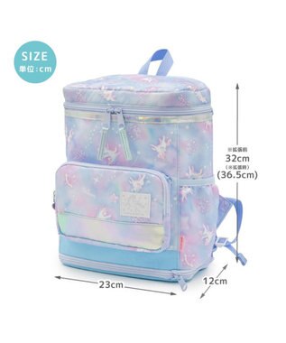 Mother garden マザーガーデン ユニコーン スクエアリュック 【Mサイズ】  《ミルキーウェイ水色》 ミルキーウェイ水色