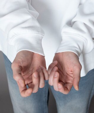 WEGO ワンポイントT（LS） ホワイト