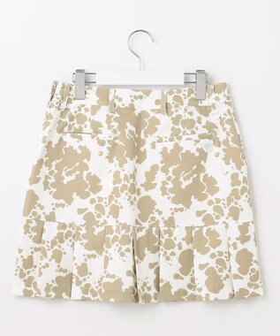 PW CIRCULUS 【WOMEN】【洗える】アニマルプリント バックプリーツ スカート ゴルフウェア レディース ベージュ系5