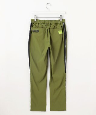 PW CIRCULUS 【撥水加工/ ストレッチ】【MEN】ベンチレーション テーパードパンツ ゴルフ カーキ系