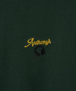 WEGO 【ユニセックス着用ITEM/綿100%/SMLサイズ展開】リラックスフィットワンポイントT（S） ダークグリーン