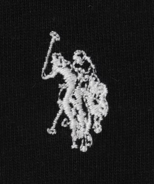 WEGO 【ユニセックス着用ITEM/MLサイズ展開】別注USPOLO　ヘビーウェイトポロT ブラック