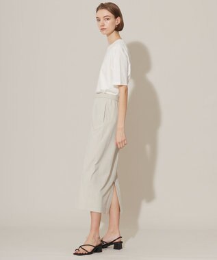 ICB L 【接触冷感・UVカット・洗える】アトラストリコット ナロースカート トープ系