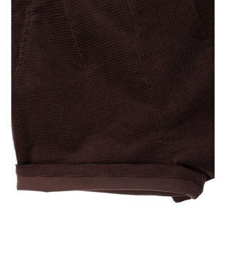 earth music&ecology ワッフルコーデュロイショートパンツ Brown
