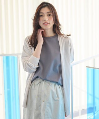 ANY トッパーニットカーディガン オイスター