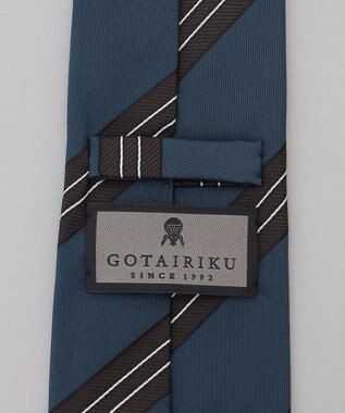 GOTAIRIKU GOTAIRIKU別注【MANTERO/マンテロ】ネクタイ_レジメンタル ブルー系1