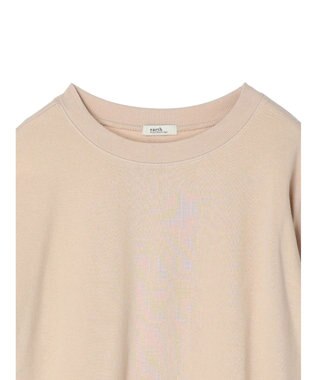 earth music&ecology 袖スリットスウェット Beige