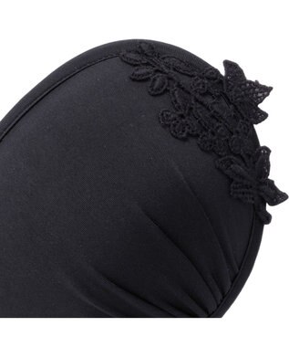 BRADELIS New York 【NuBra / ナチュラルタイプ】ヌーブラ・エアーライト スリッピー デザインヌーブラ ブラック