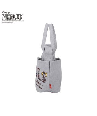 ROOTOTE 8422【スヌーピー】IP.ベビールー.ポケッツ.ピーナッツ-0C 04：ライトグレー