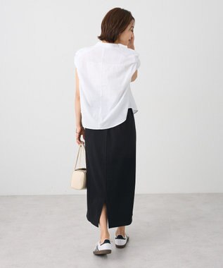 CRAFT STANDARD BOUTIQUE リブロングスカート Black