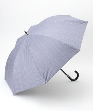 MOONBAT 【ランバン オン ブルー（LANVIN en Bleu）】晴雨兼用日傘　ドットストライプ