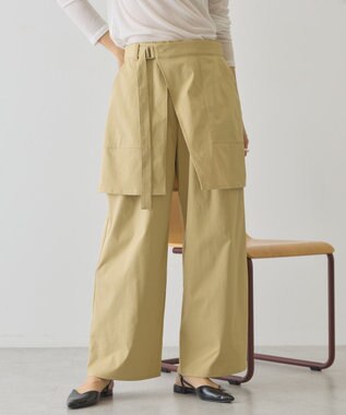 AMERICAN HOLIC 【2点セット】レイヤードパンツ Beige