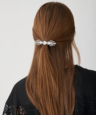 23区 【APPLAUDIR】ワイドビジュー ブローチ シルバー系