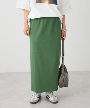 CRAFT STANDARD BOUTIQUE リブロングスカート Green