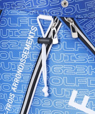 23区GOLF 【UNISEX】オリジナル変形ロゴ キャディバッグ スカイブルー系5