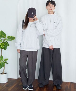 WEGO 【ユニセックス着用ITEM】別注　U.S POLO ASSN.　ハーフZIPPO グレーその他