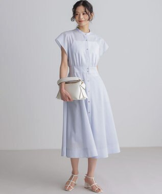 組曲 ブロードノット2WAYソフトショルダー バッグ アイボリー系