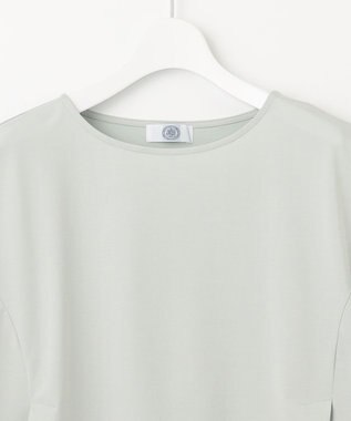 J.PRESS LADIES 【WEB限定・吸水速乾】OUKAプレーティング カットソー ライトグリーン系