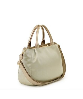 IBIZA プリード　ナイロン　2WAYバッグ アイボリー