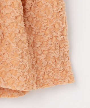 自由区 【カトリエムブーケ】Une forme bosselee ギャザーディテールフェミニンプルオーバー オレンジ