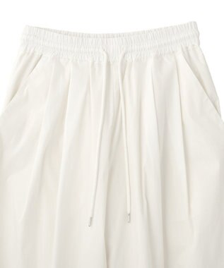 AMERICAN HOLIC ナイロンドロストタックパンツ Off White