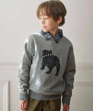 J.PRESS KIDS 【100-130cm】バックブル トレーナー