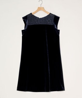 ONWARD Reuse Park 【組曲】ワンピース秋冬 ネイビー