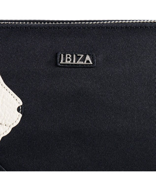 IBIZA アニマーダ　ナイロン　ショルダーバッグ 黒