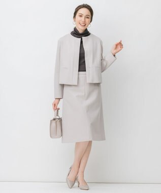 自由区 【Sサイズ有】360°FREE ウォッシャブル スカート ベージュ系