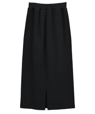 CRAFT STANDARD BOUTIQUE リブロングスカート Black