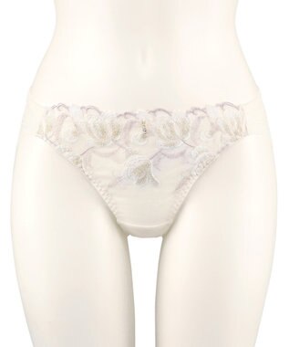 San-ai Resort（三愛水着楽園） エレガントコレクション【2407】デザインショーツ ホワイト