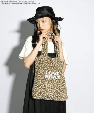 Green Parks ■ＬＯＶＥＢＯＡＴ　レオパードトートバッグ Leopard