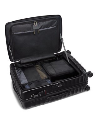 TUMI 19 DEGREE ラージ・フロント・アクセス・エクスパンダブル・チェックイン ブラック テクスチャー