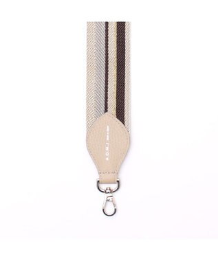 A.D.M.J. 【別売り】イタリアンテープショルダーストラップ(レギュラー/107cm) SAND