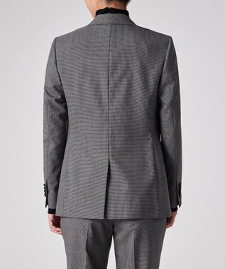 Paul Smith マイクロ ハウンドトゥース ジャケット グレー