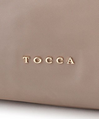 TOCCA 【撥水・A4サイズ対応】ALINE NYLONTOTE M  ナイロントートバッグ ベージュ系