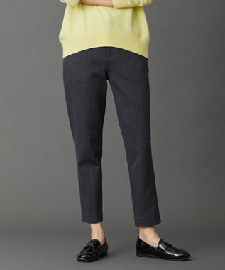 J.PRESS LADIES 【洗える】DUALWARMベアポンチ パンツ グレー系