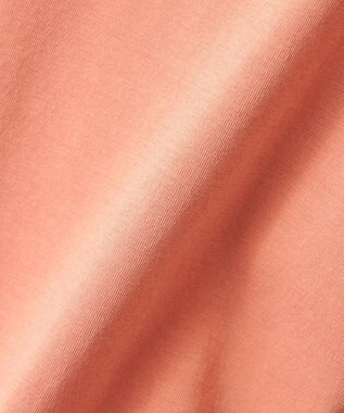 Chacott Chacott BALANCE HandsomeCotton サイドギャザーTシャツ サーモンピンク