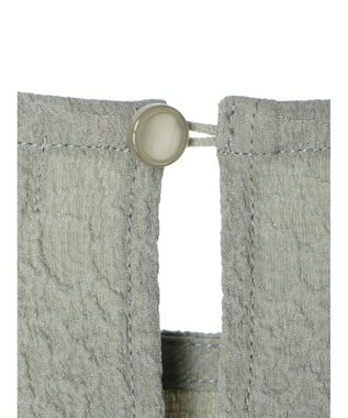 Green Parks ジャガードペプラムブラウス Light Khaki