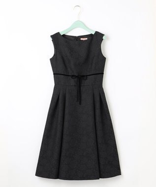 TOCCA 【洗える】MOONFLOWER ドレス ブラック系